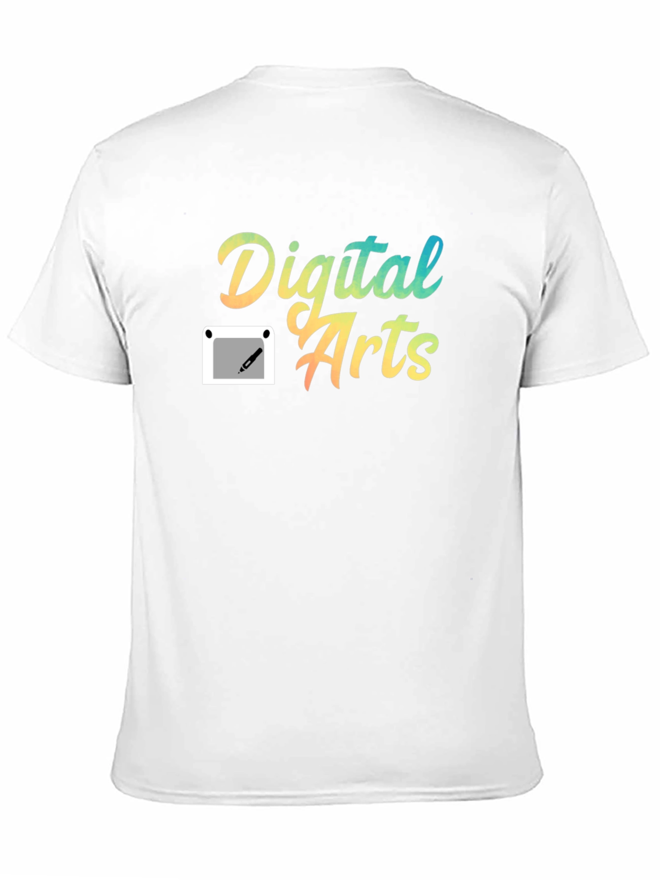 Digital Arts Graphic T-Shirt - Creative Design