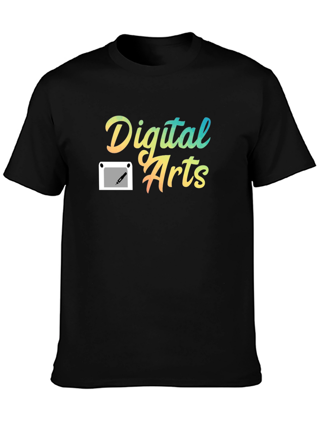 Digital Arts Graphic T-Shirt - Creative Design