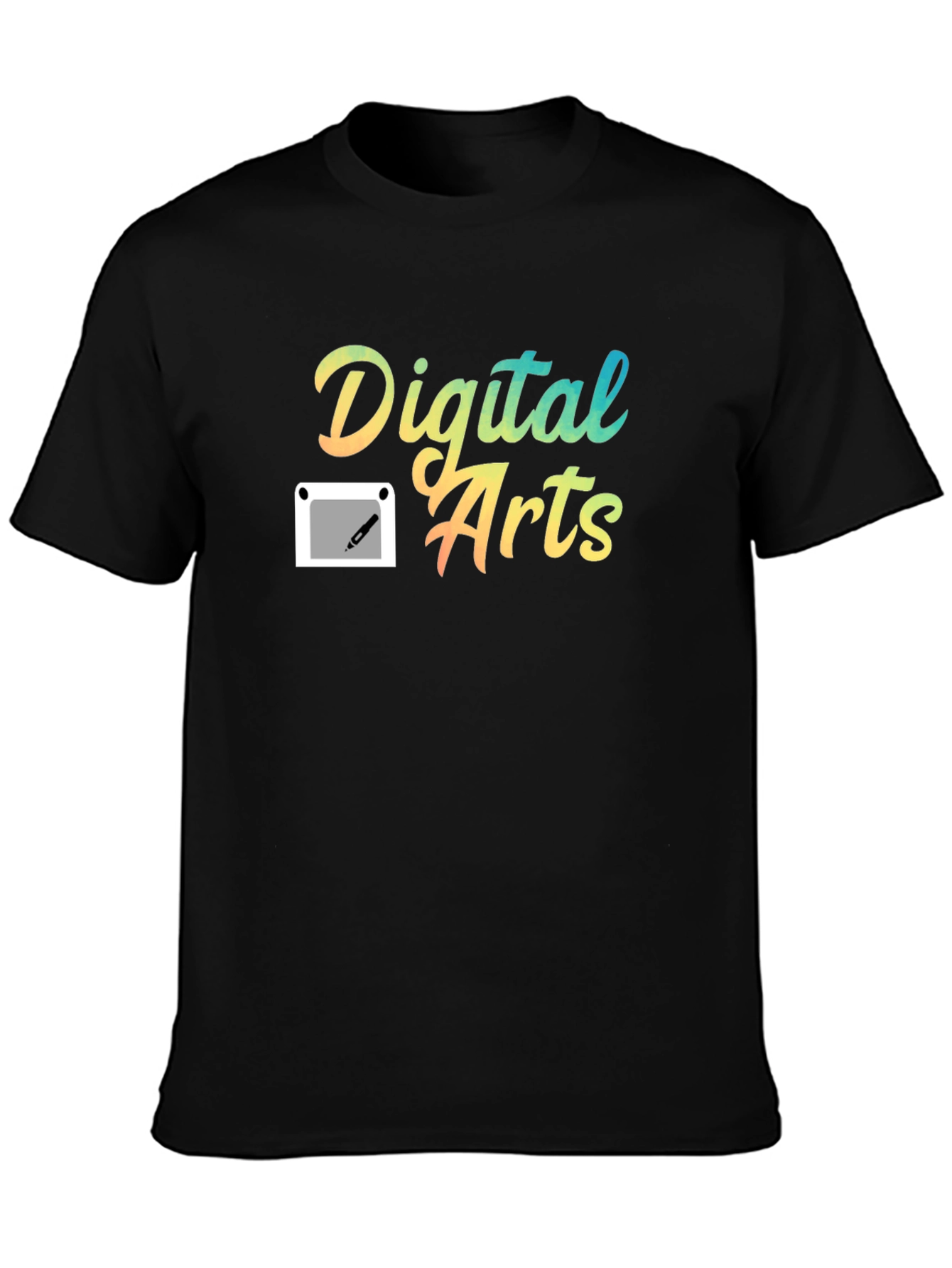 Digital Arts Graphic T-Shirt - Creative Design