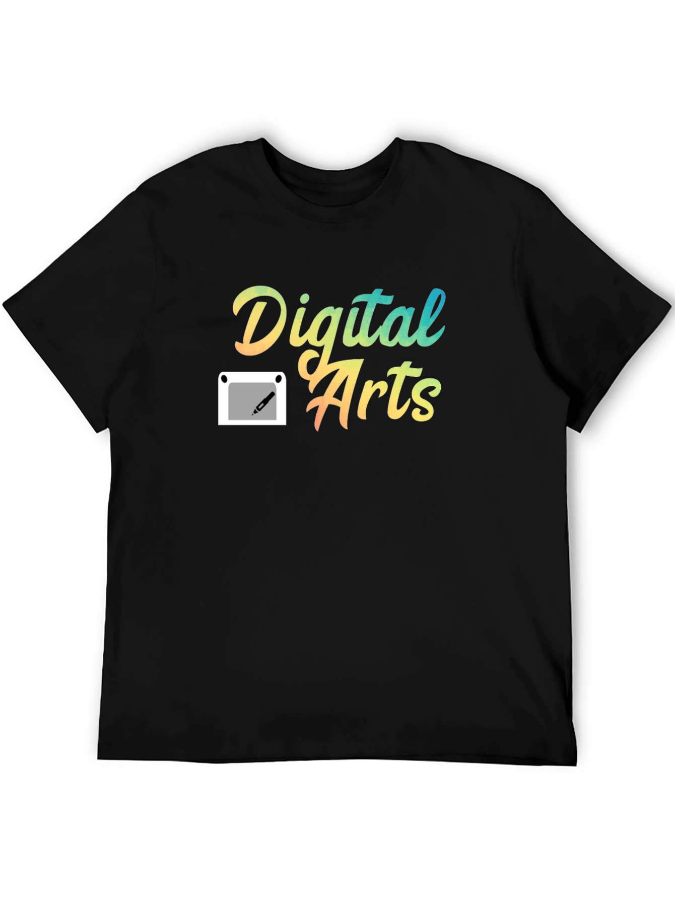 Digital Arts Graphic T-Shirt - Creative Design