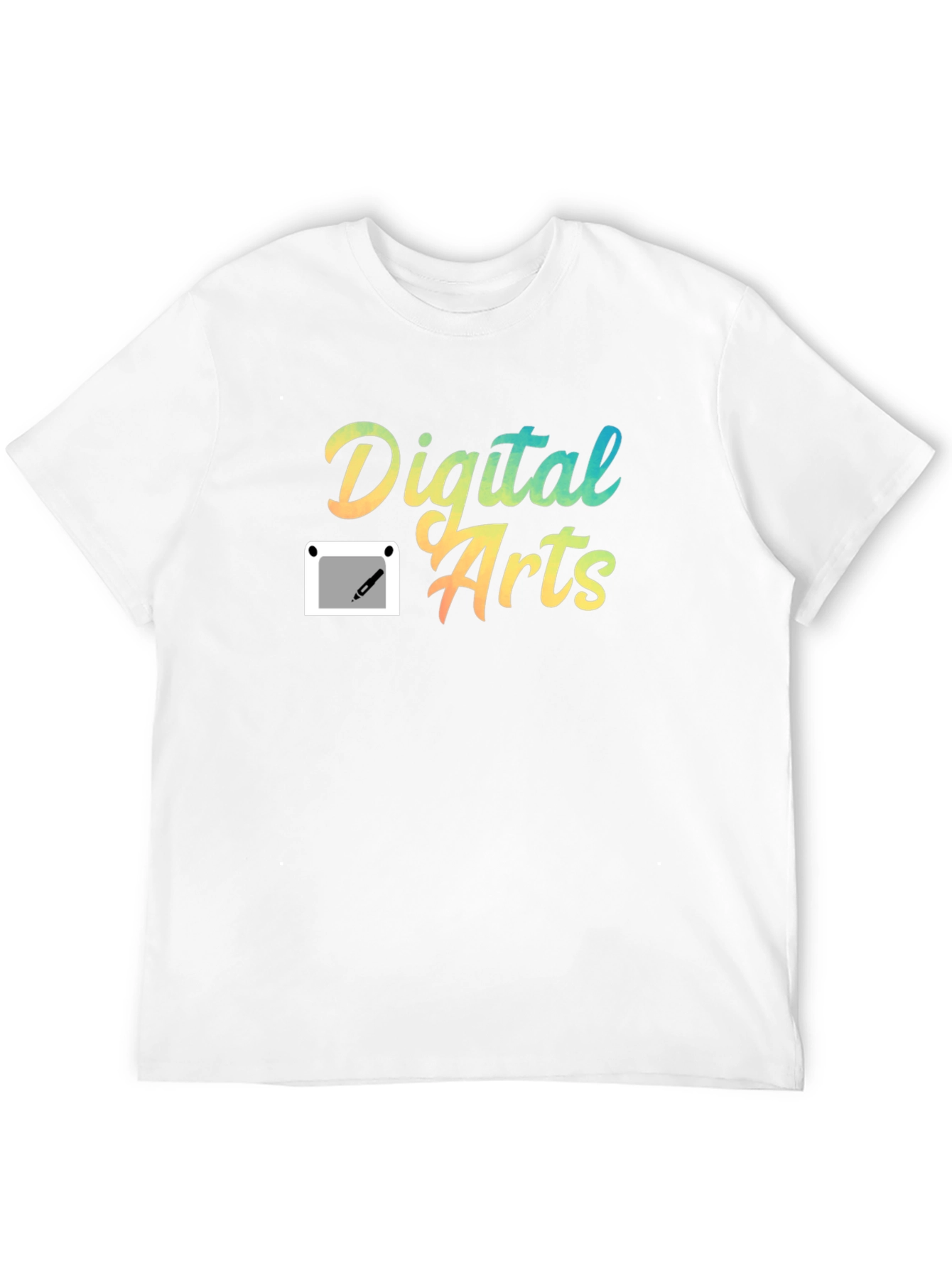 Digital Arts Graphic T-Shirt - Creative Design