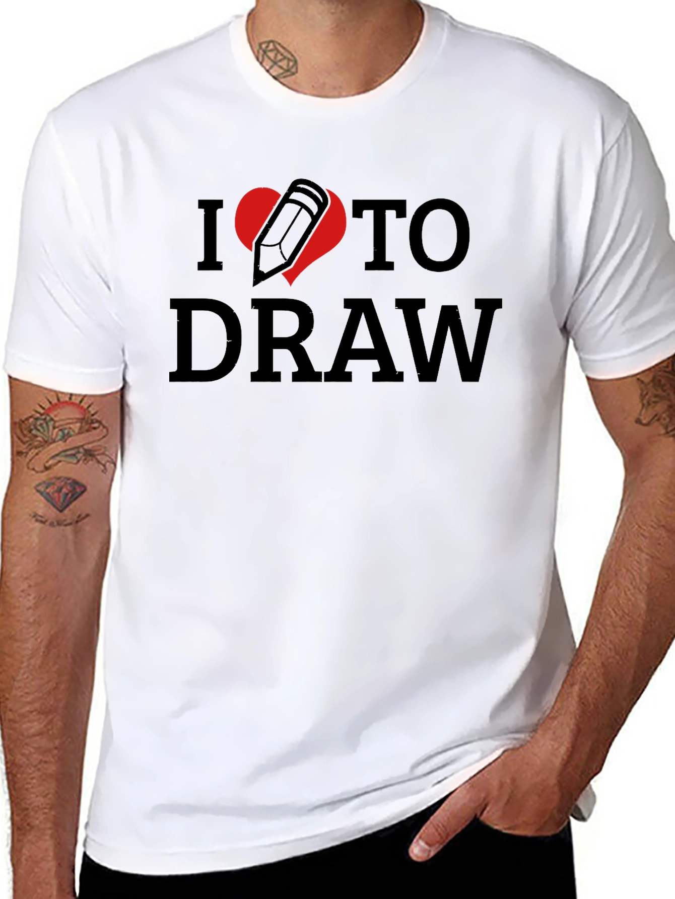 I Heart to Draw T-Shirt