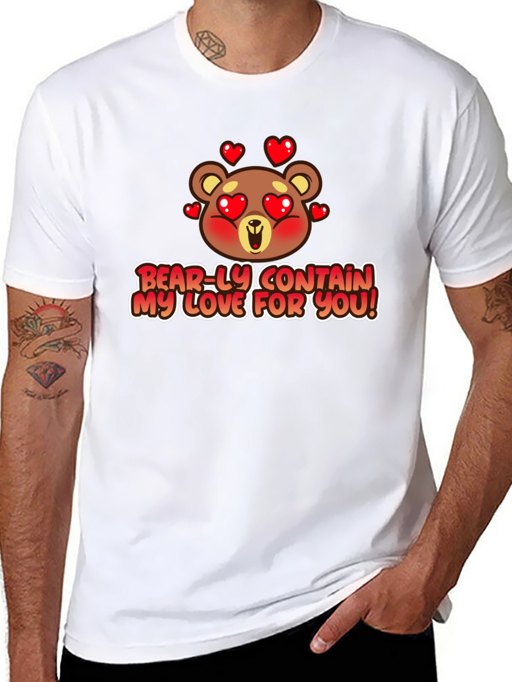 Bear-ly Contain Love T-Shirt