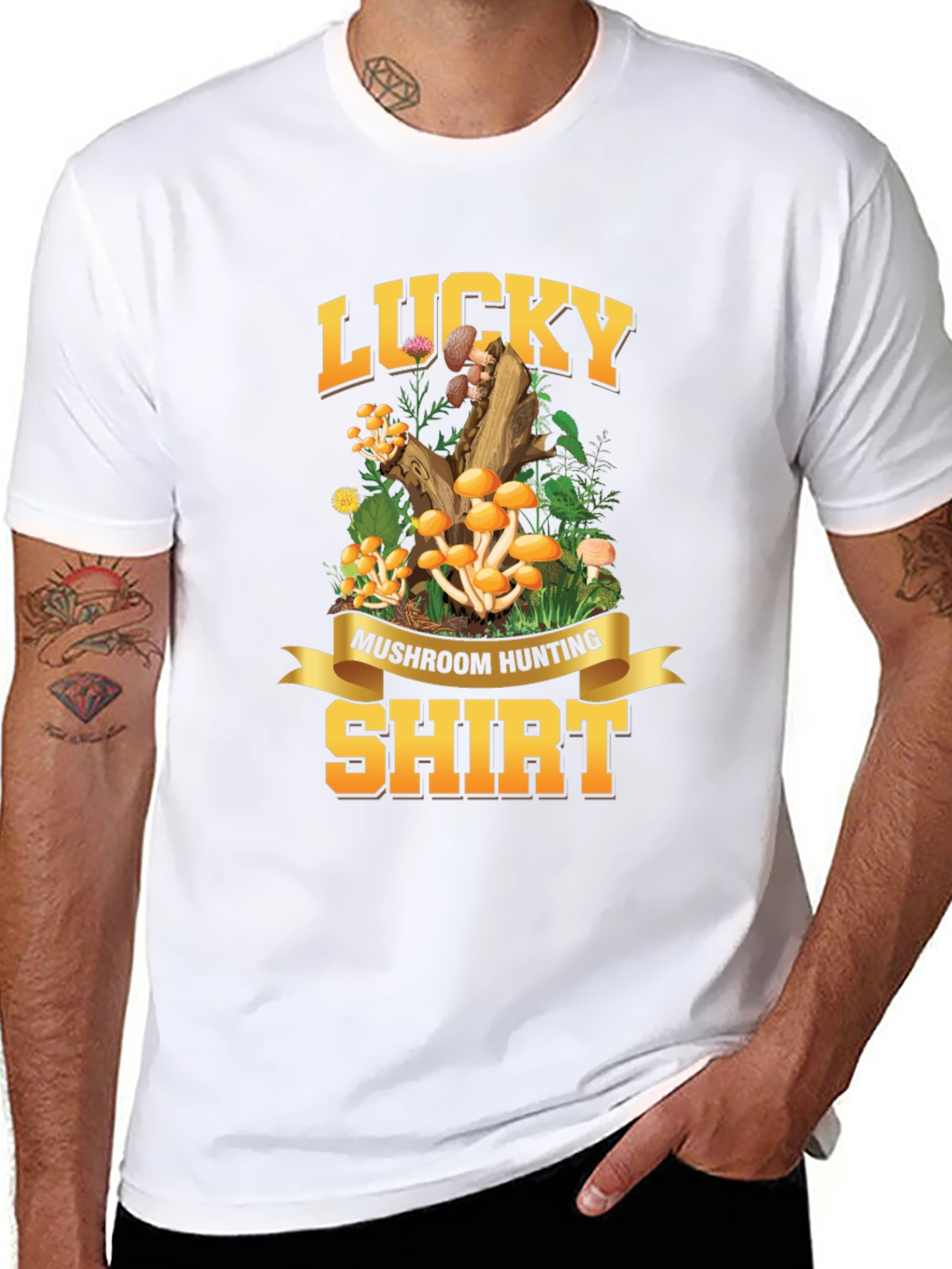 Lucky Mushroom Hunting Shirt