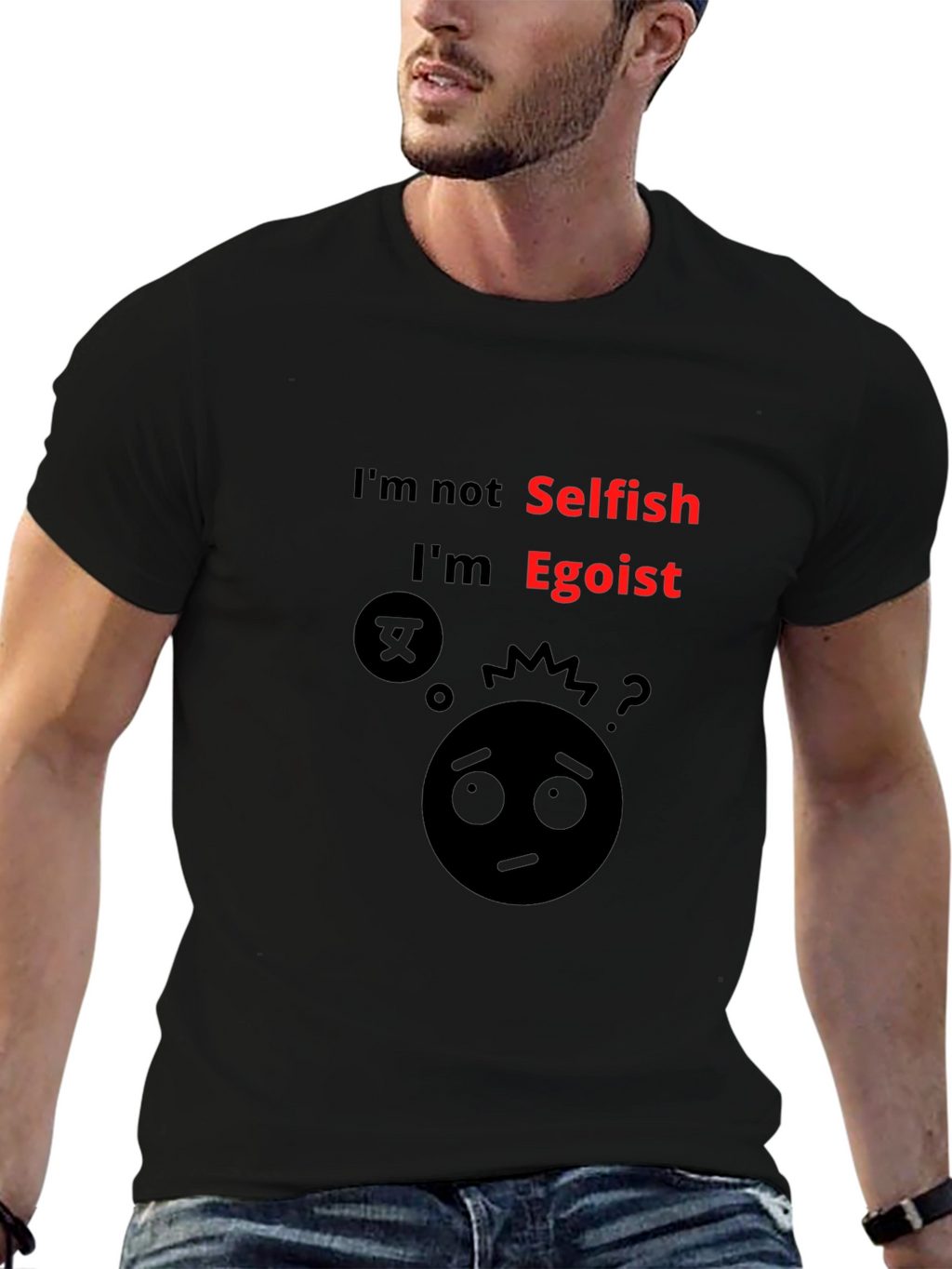 Egoist Graphic Tee - Bold Statement Shirt