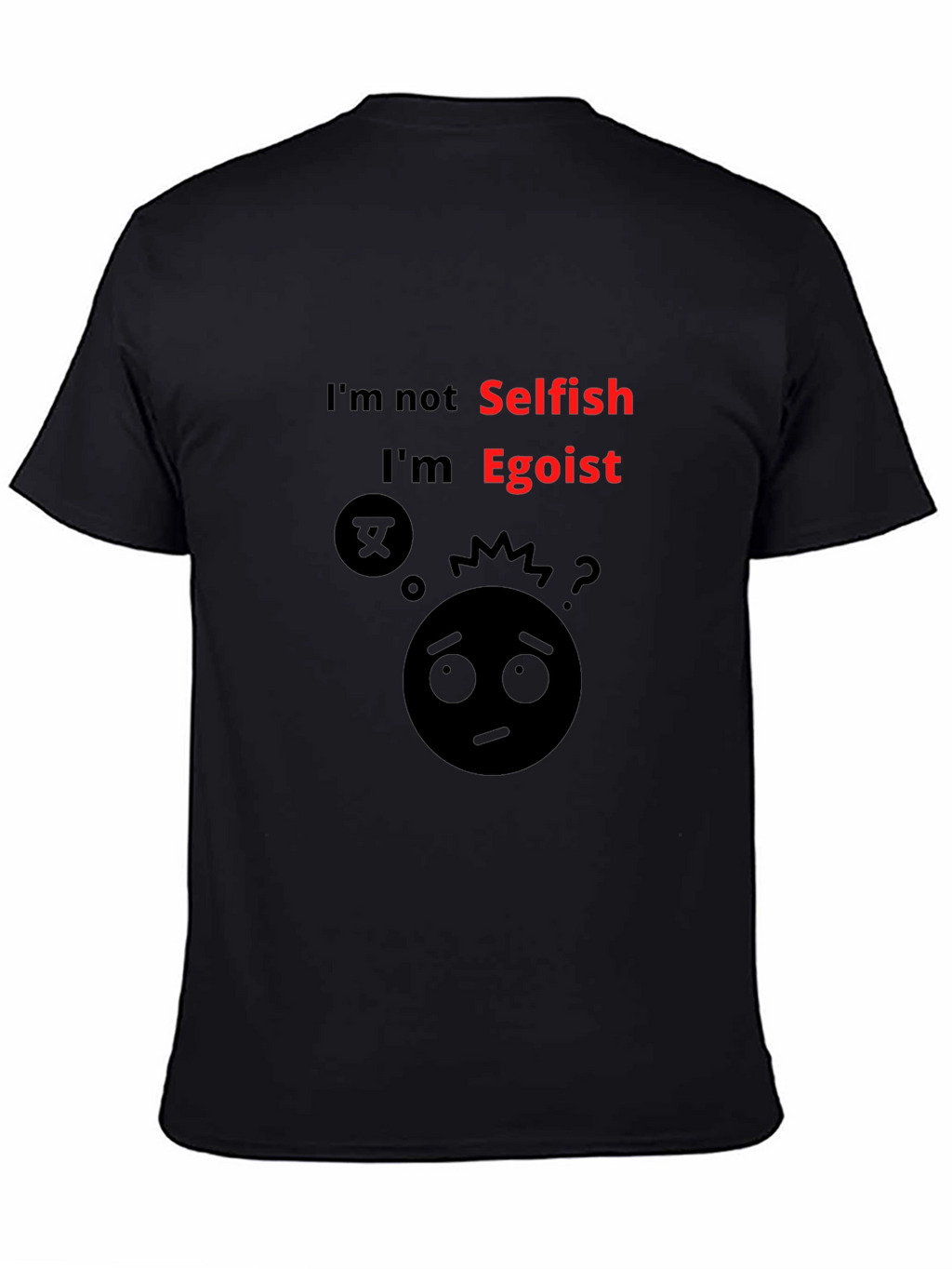Egoist Graphic Tee - Bold Statement Shirt