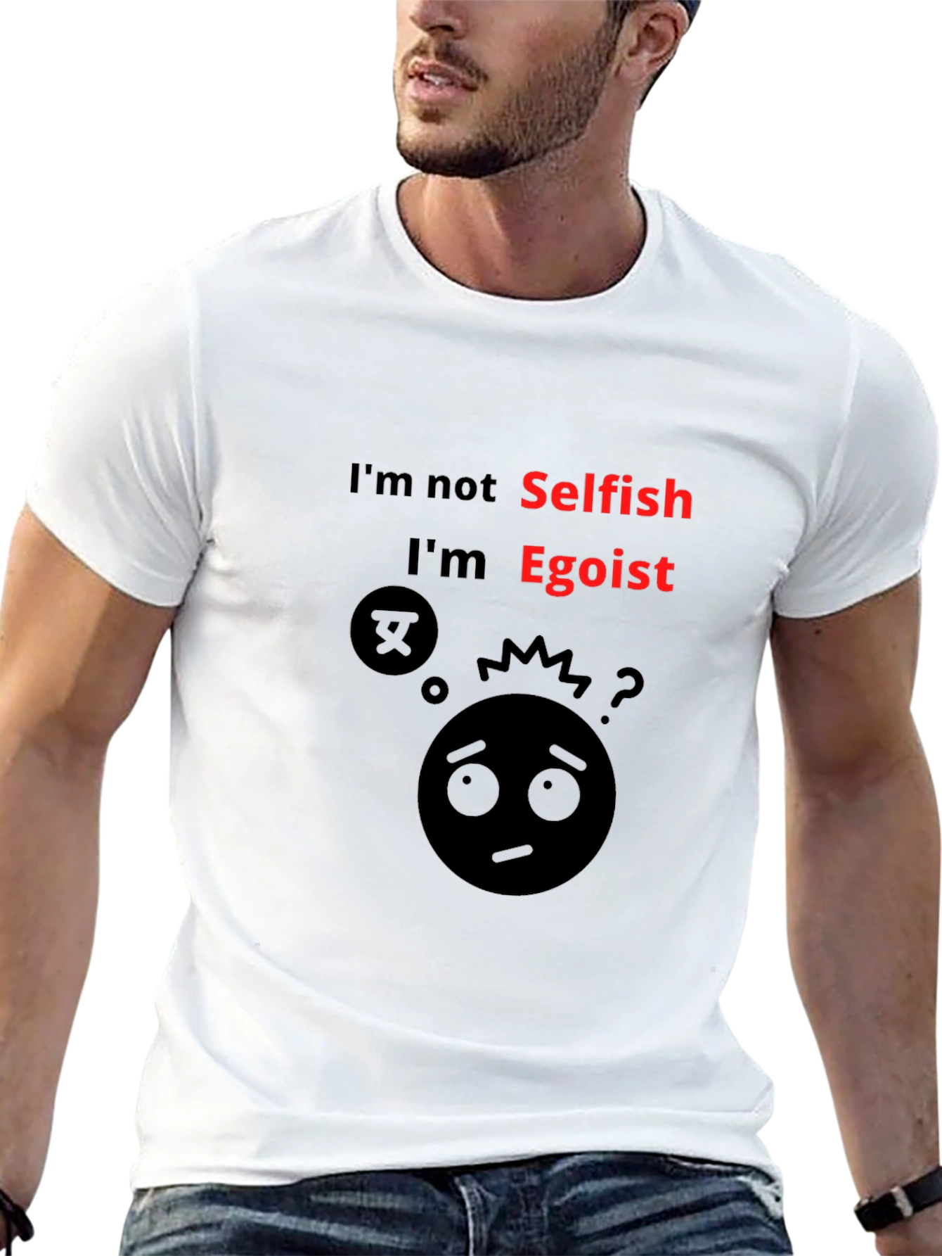 Egoist Graphic Tee - Bold Statement Shirt
