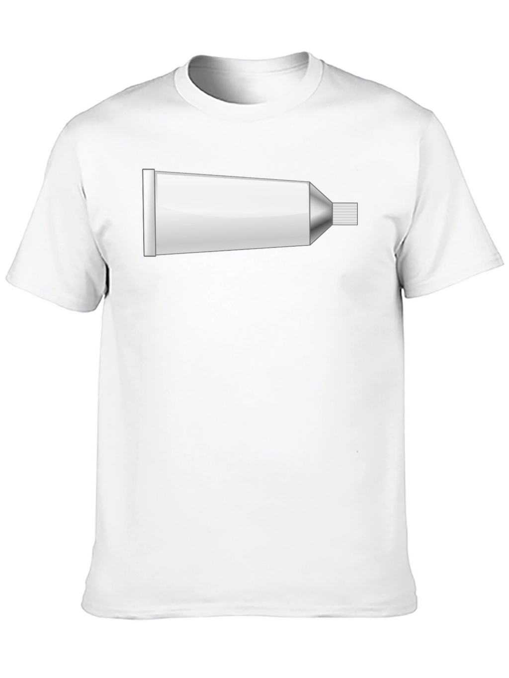 Funny Toothpaste Tube Graphic T-Shirt