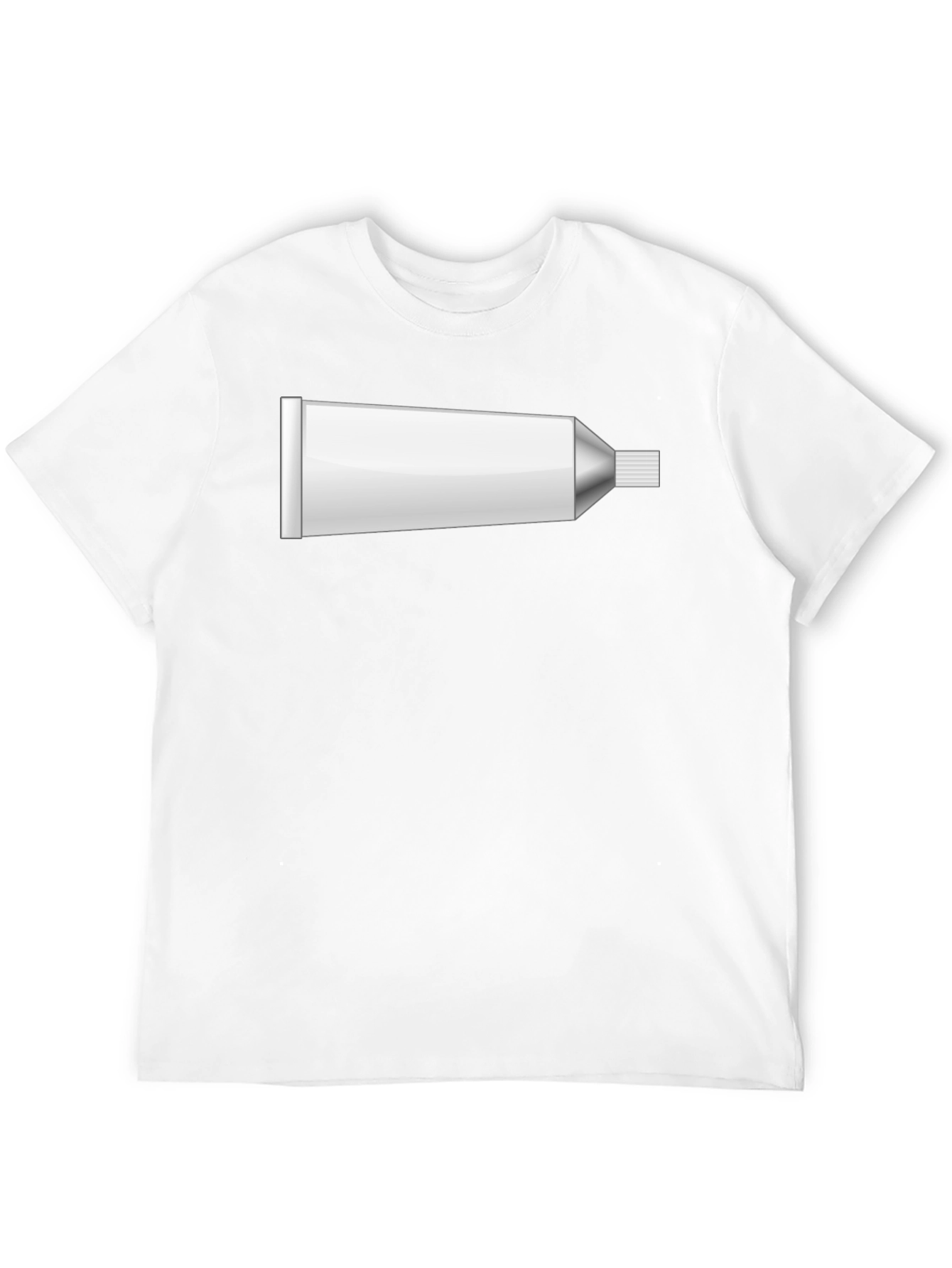Funny Toothpaste Tube Graphic T-Shirt