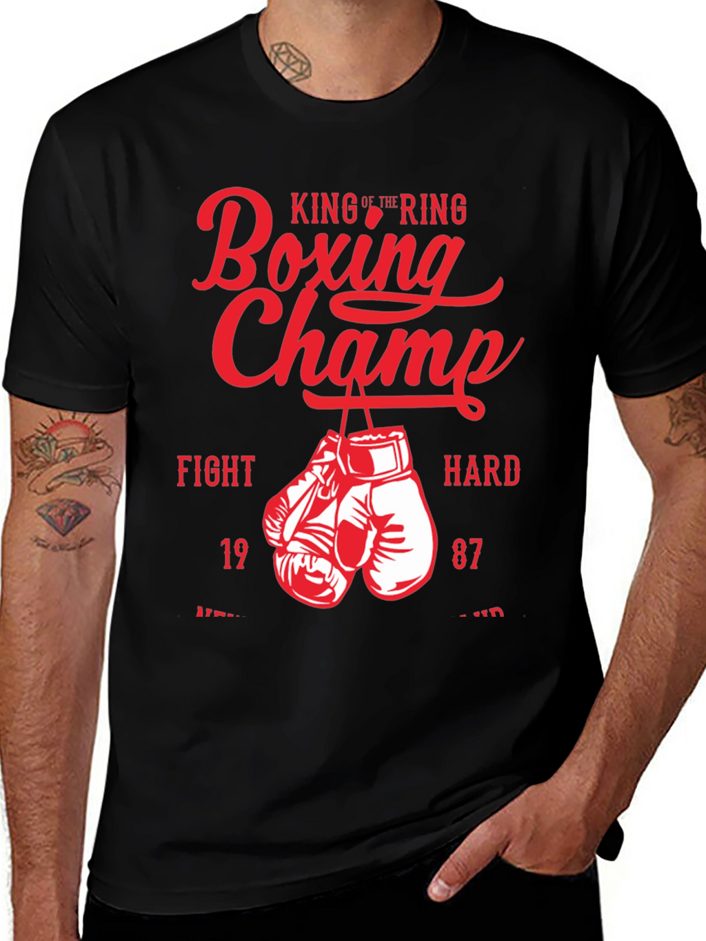 Boxing Champ Graphic T-Shirt