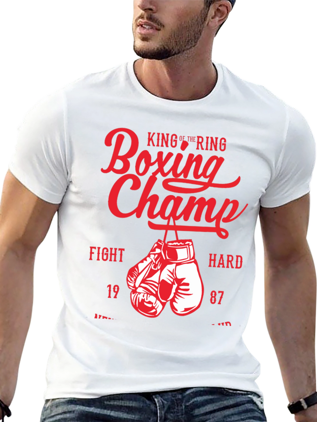 Boxing Champ Graphic T-Shirt