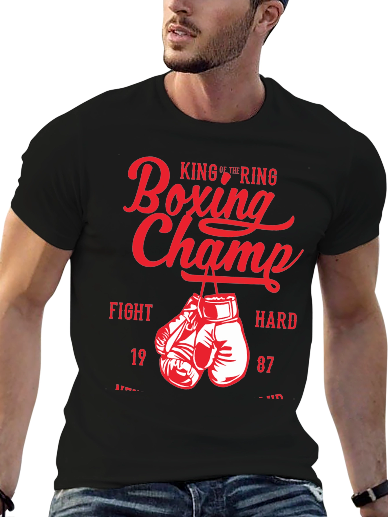 Boxing Champ Graphic T-Shirt