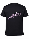 Music Notes Graphic T-Shirt - Casual Style