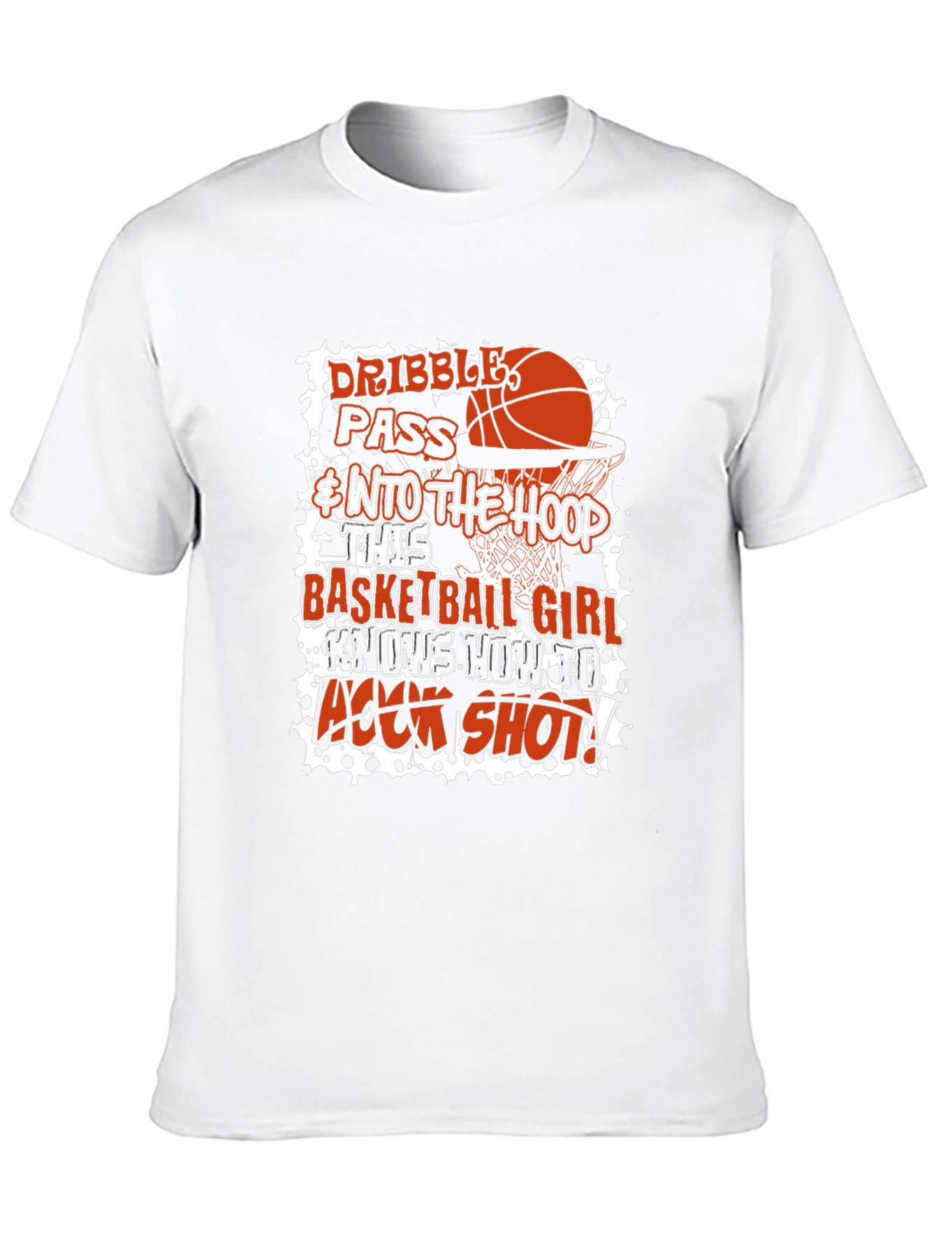 Basketball Girl Graphic Tee
