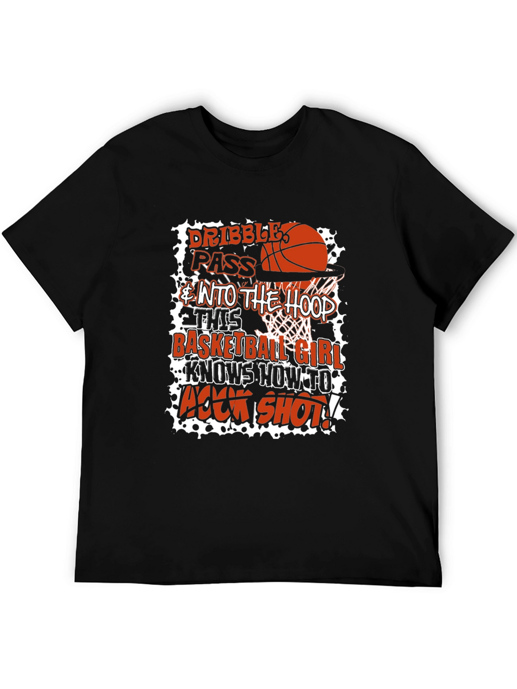 Basketball Girl Graphic Tee