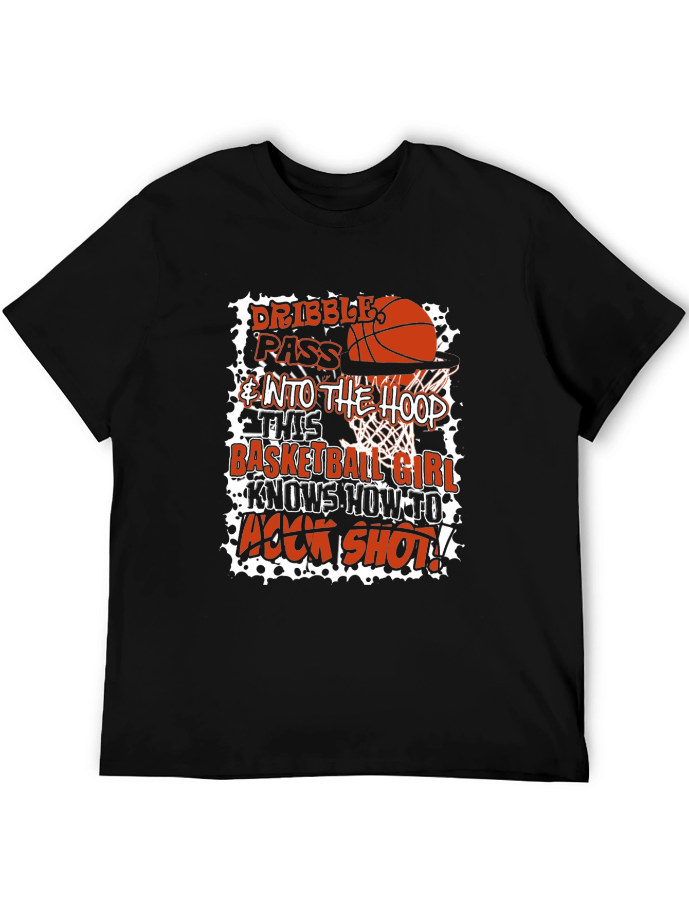 Basketball Girl Graphic Tee
