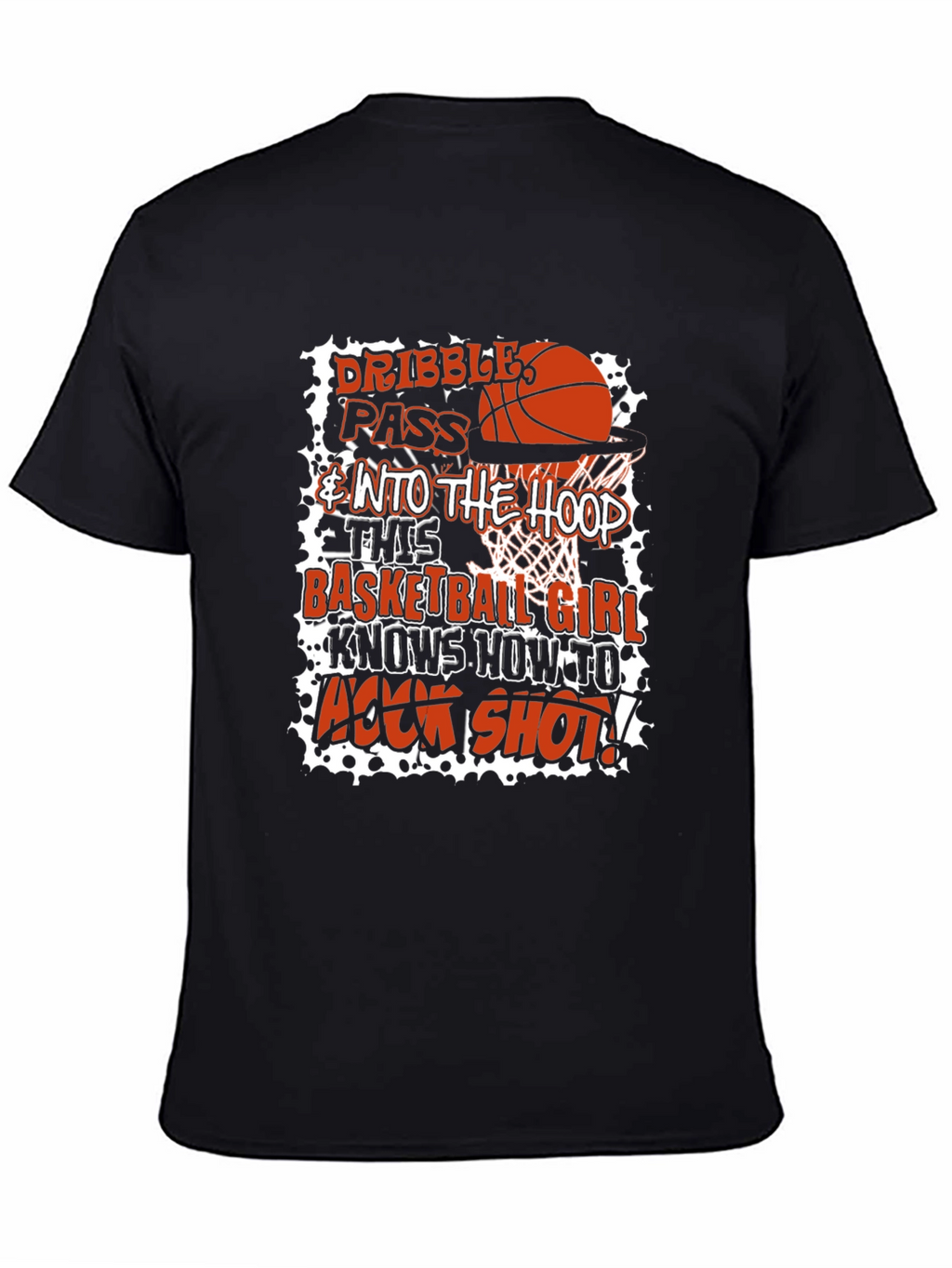 Basketball Girl Graphic Tee