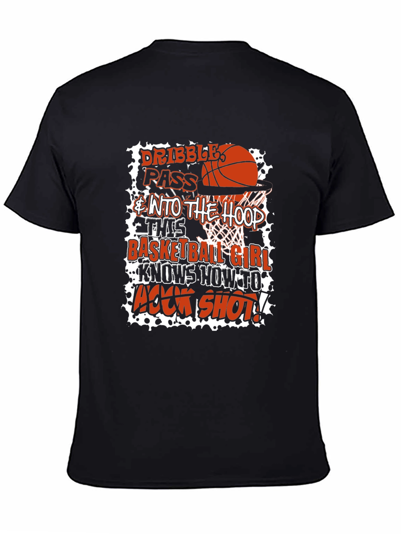 Basketball Girl Graphic Tee