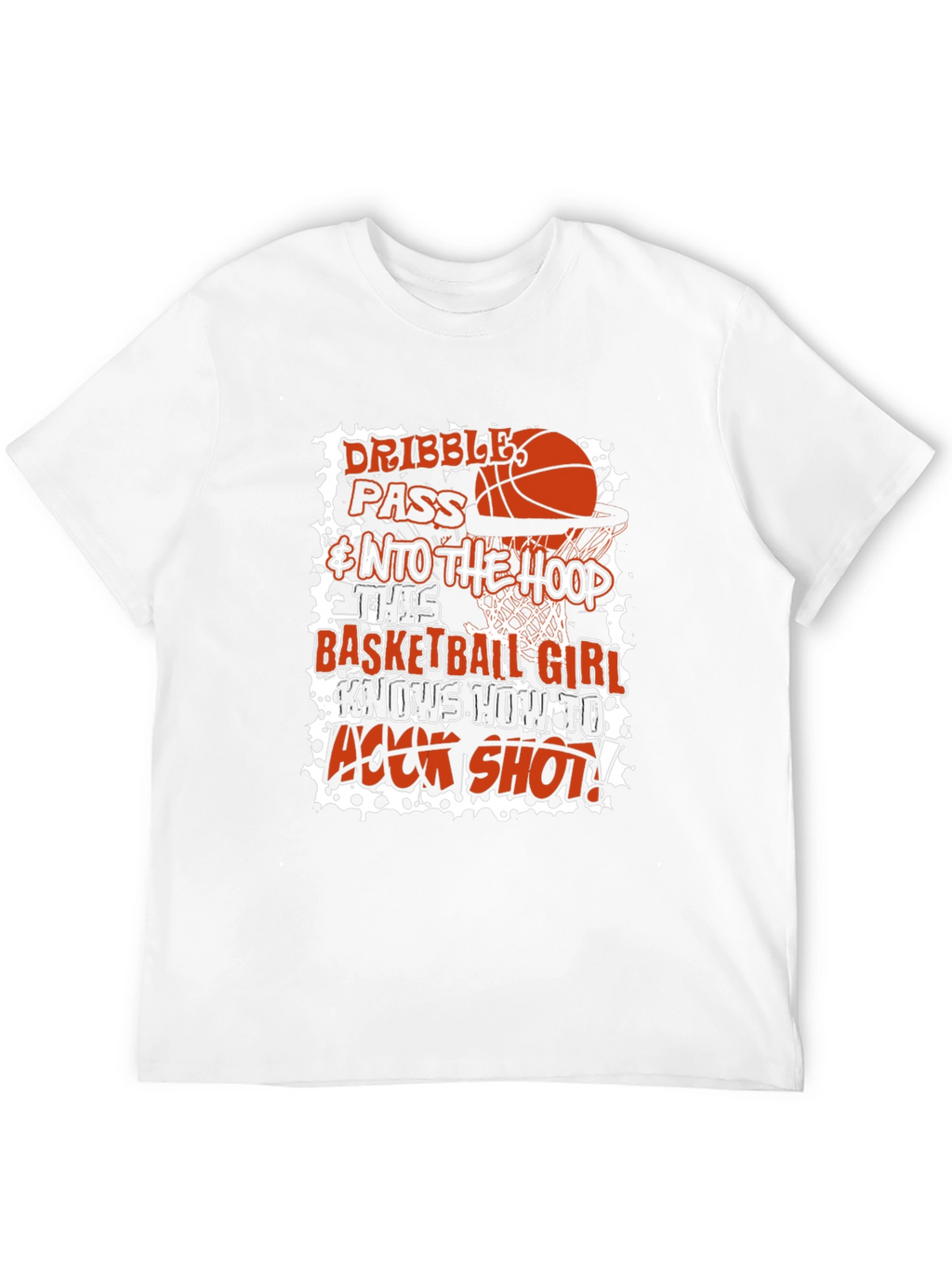Basketball Girl Graphic Tee
