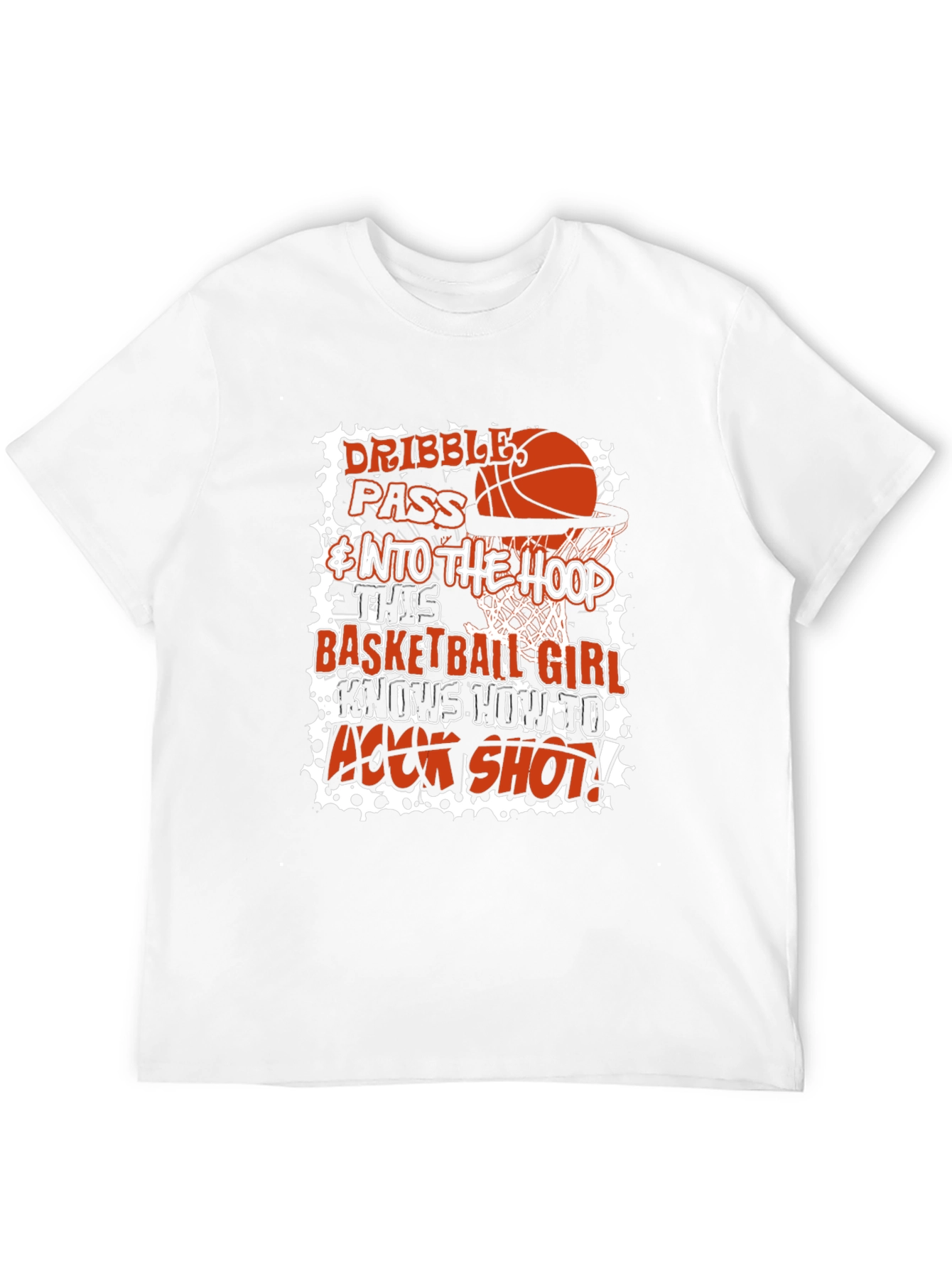 Basketball Girl Graphic Tee