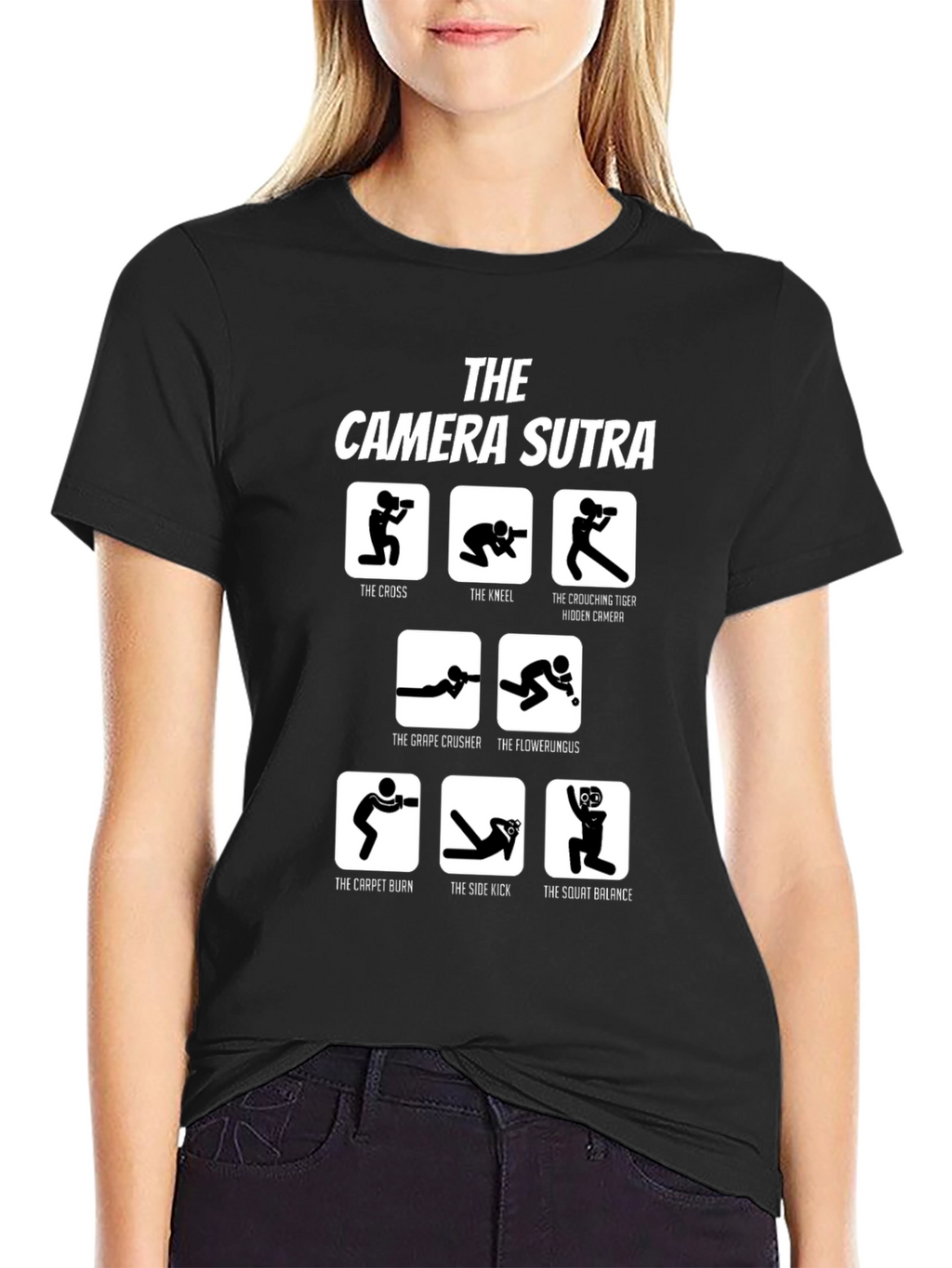 Camera Sutra T-Shirt - Funny Photography Poses