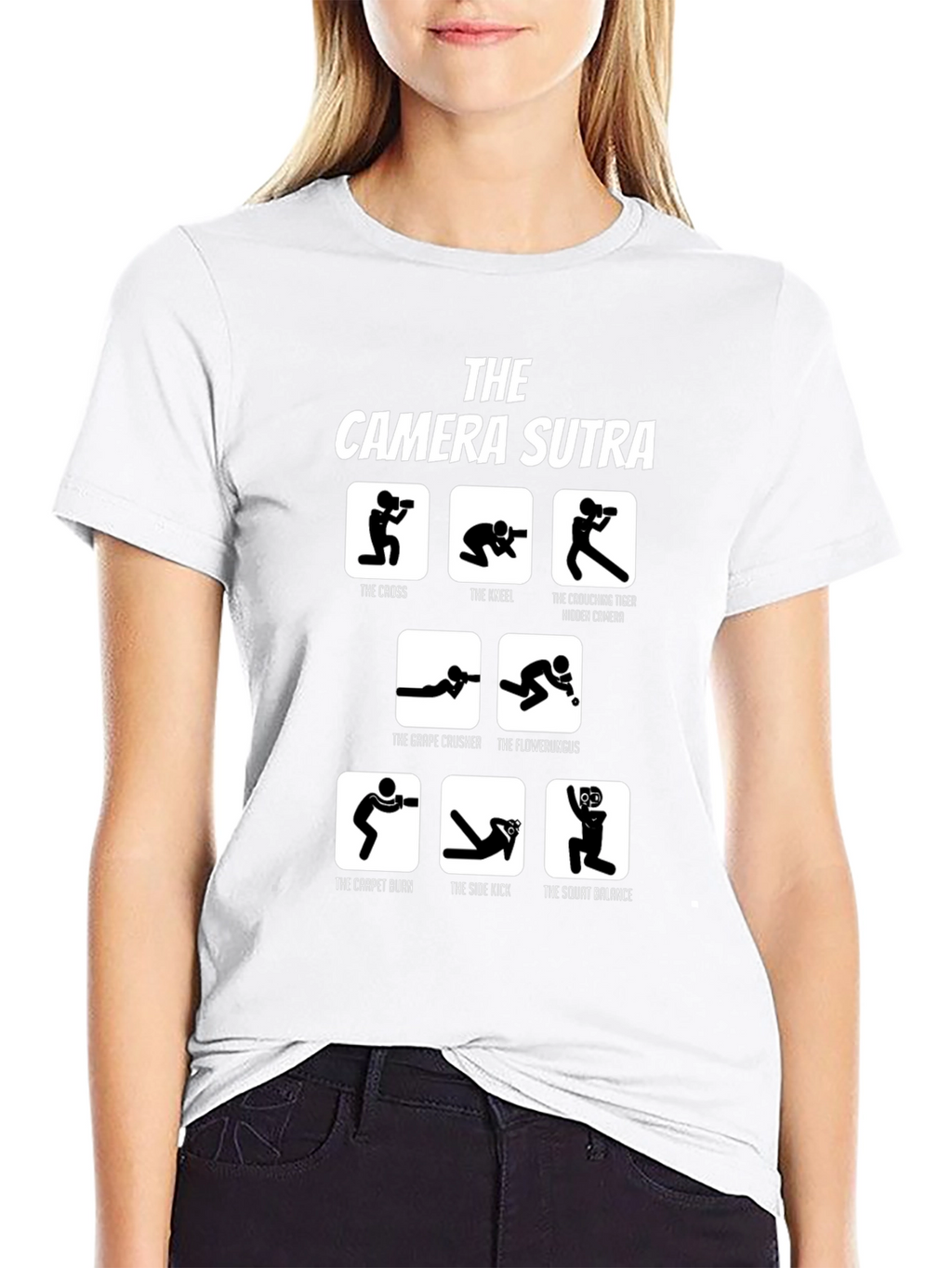 Camera Sutra T-Shirt - Funny Photography Poses
