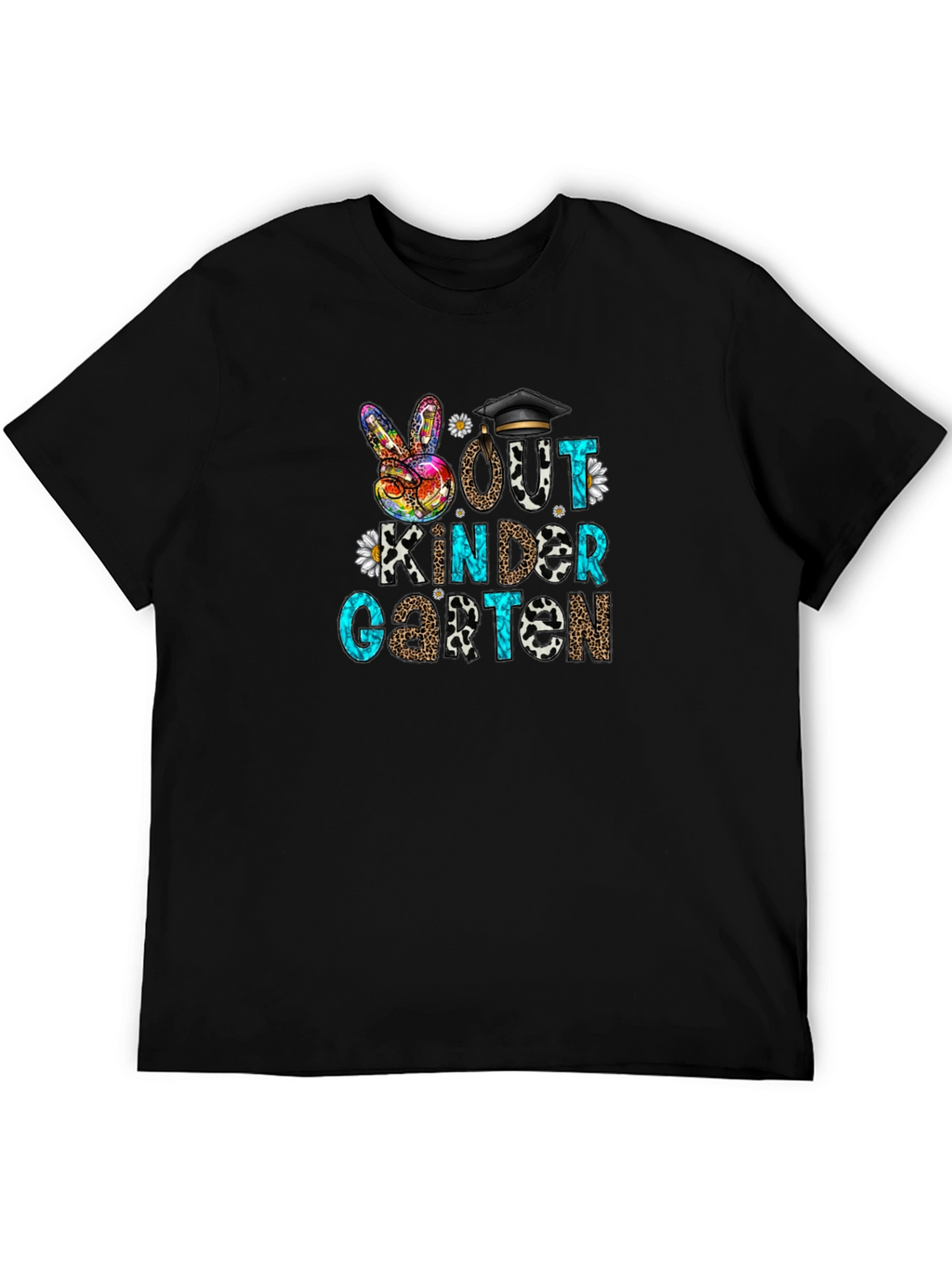 Peace Out Kindergarten Graduation T-Shirt