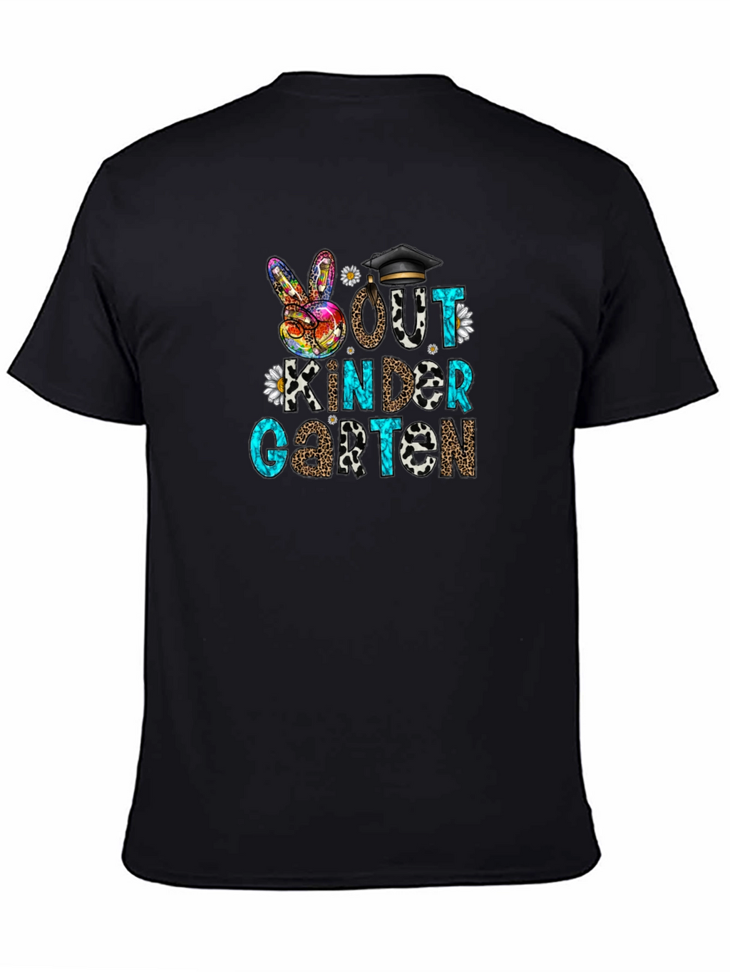 Peace Out Kindergarten Graduation T-Shirt