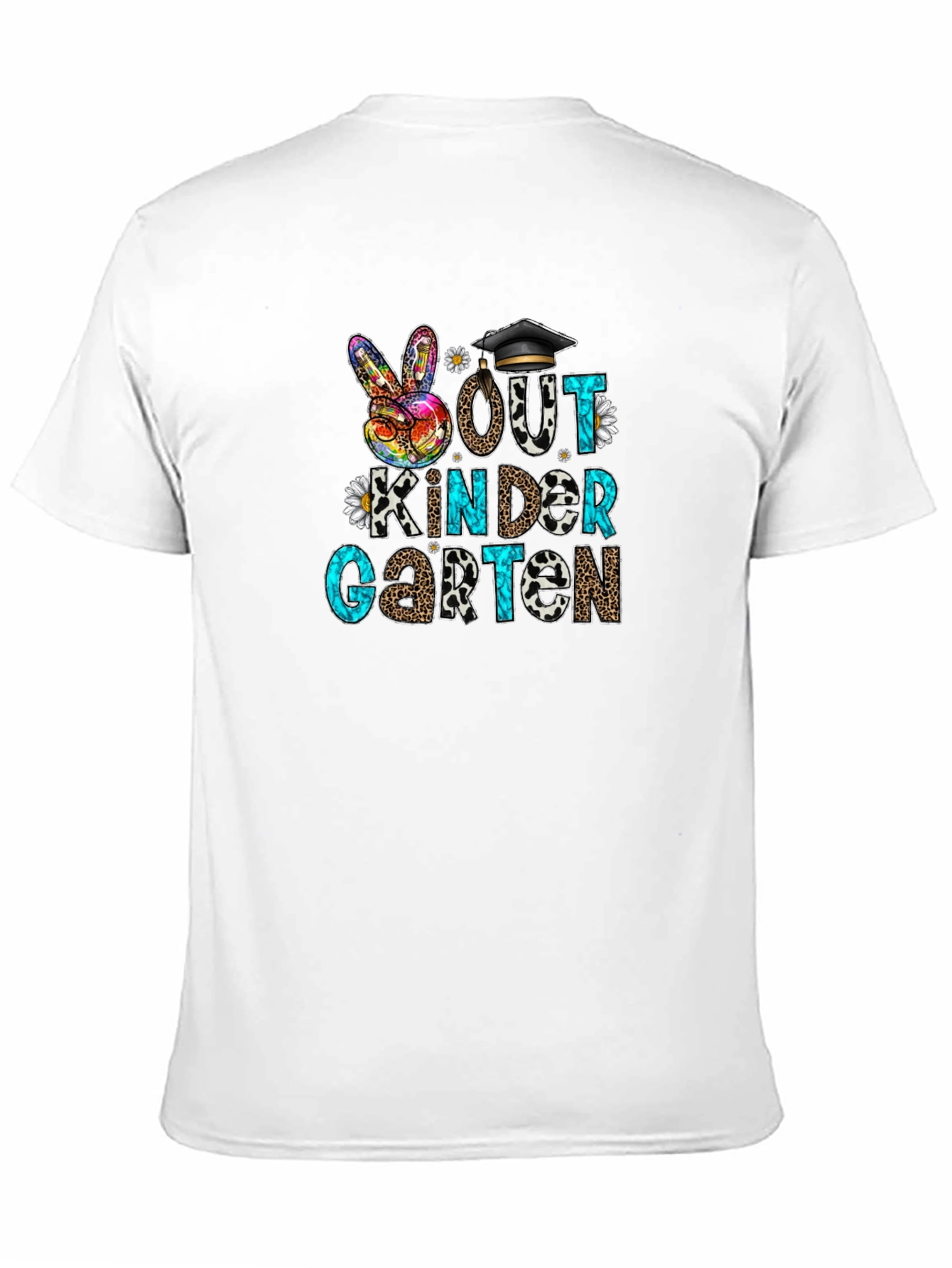 Peace Out Kindergarten Graduation T-Shirt