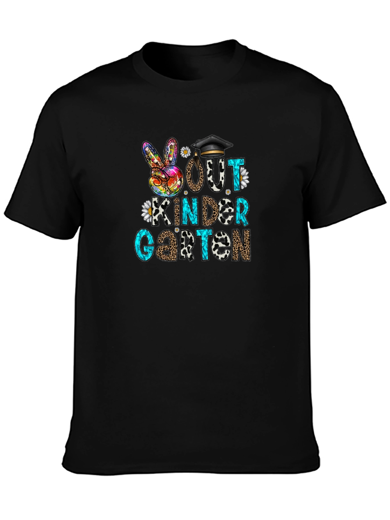 Peace Out Kindergarten Graduation T-Shirt