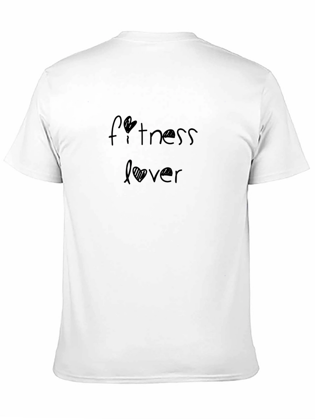 Fitness Lover Black T-Shirt