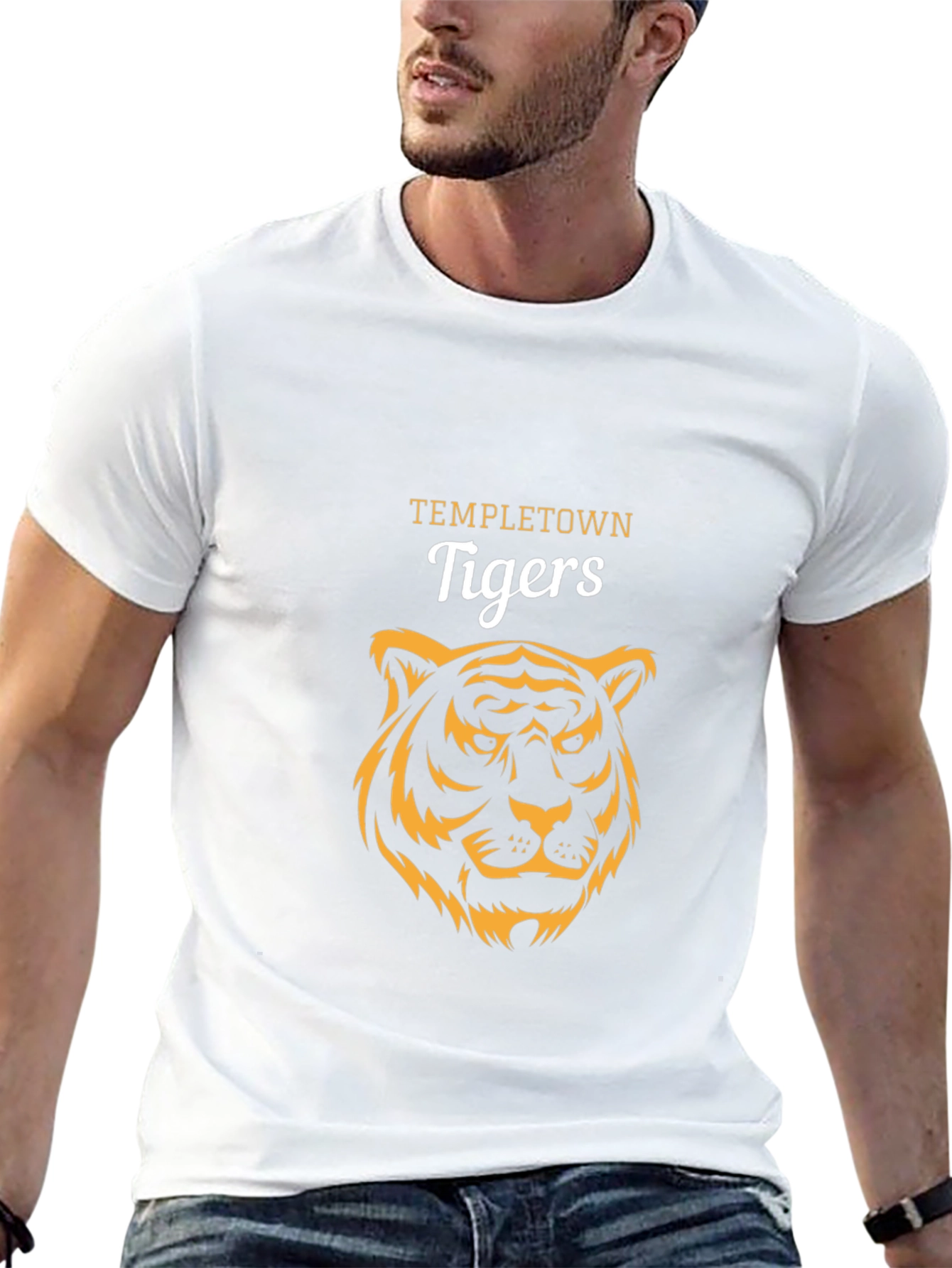 Templetown Tigers Graphic T-Shirt - Black