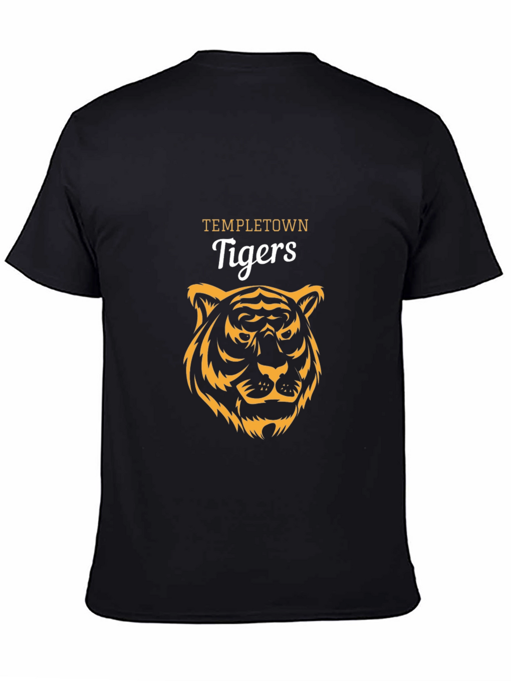 Templetown Tigers Graphic T-Shirt - Black