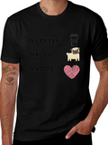 Coffee My Dog and Me Graphic Tee