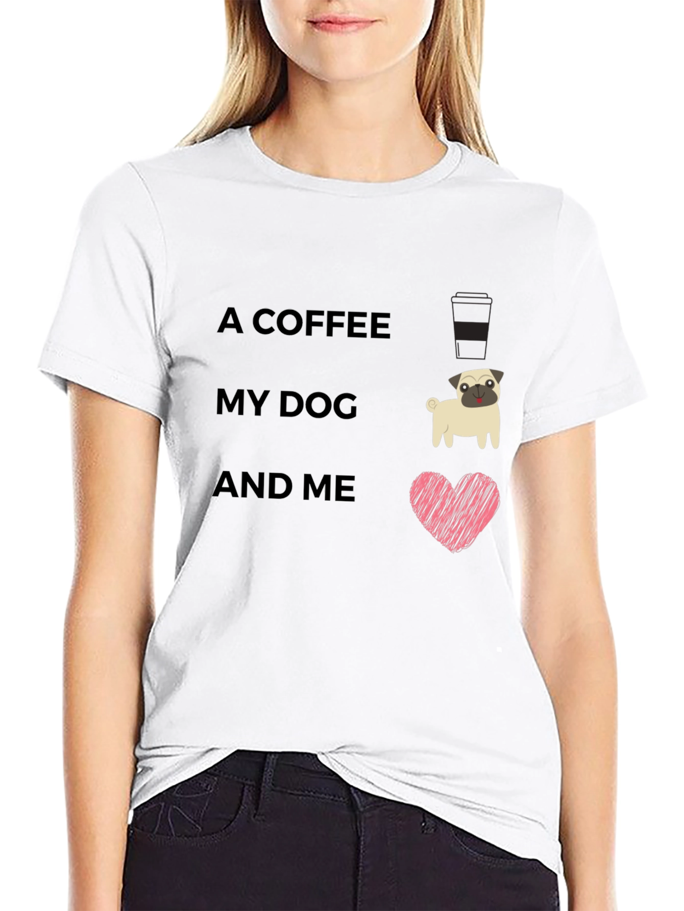 Coffee My Dog and Me Graphic Tee