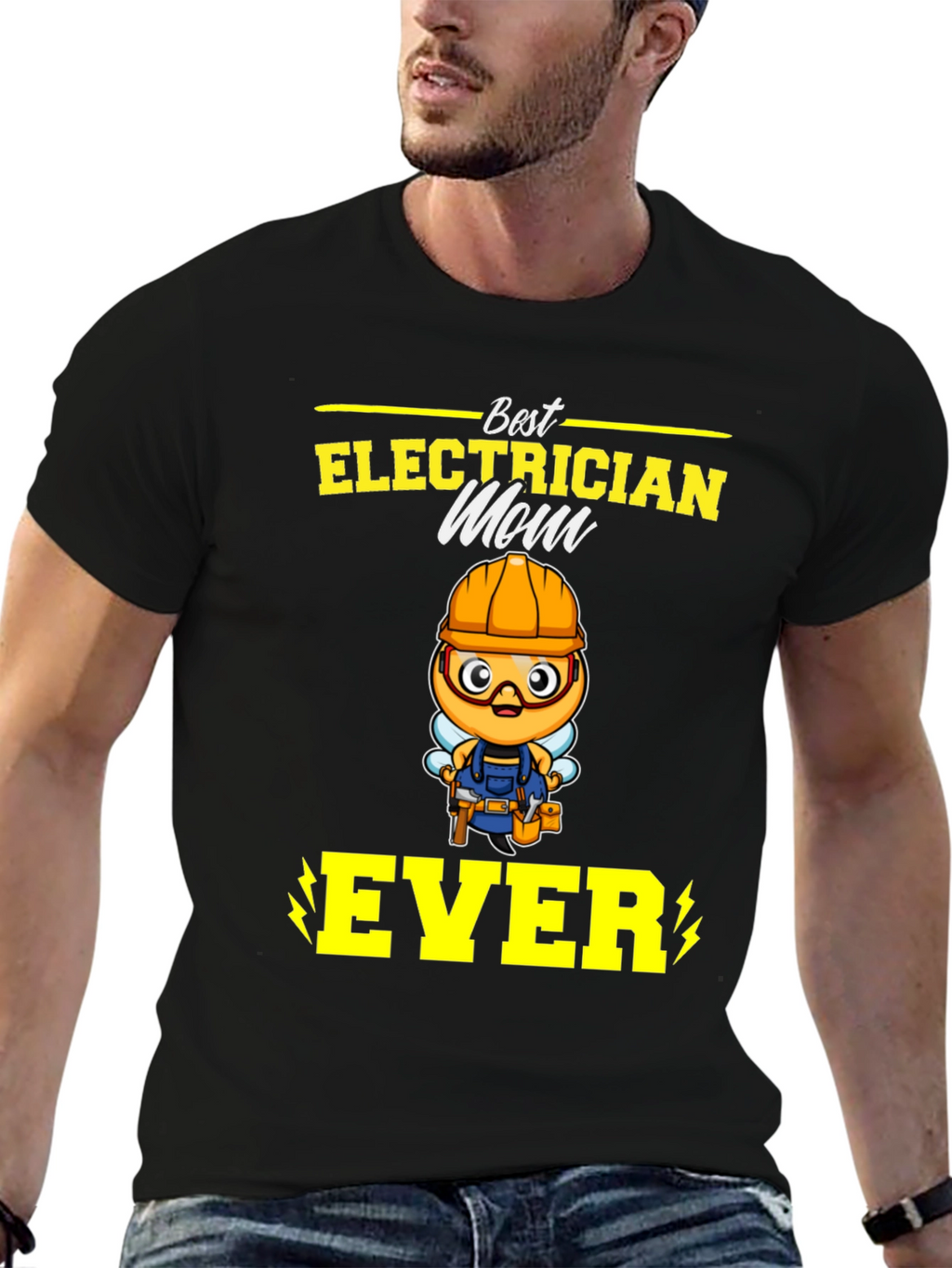 Best Electrician Mom Ever T-Shirt