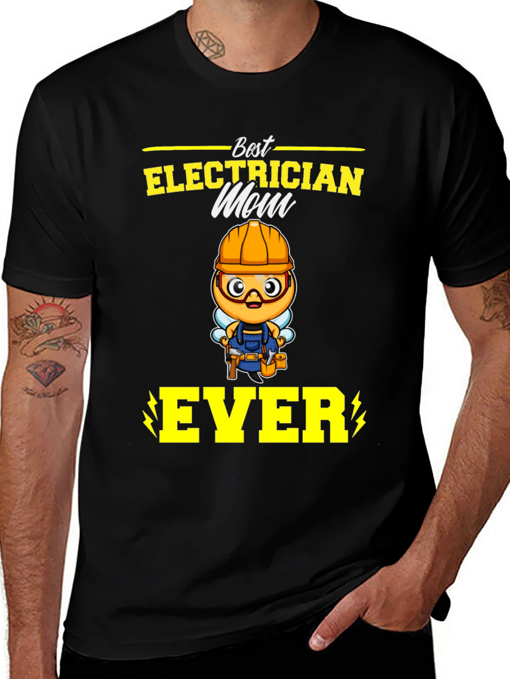 Best Electrician Mom Ever T-Shirt