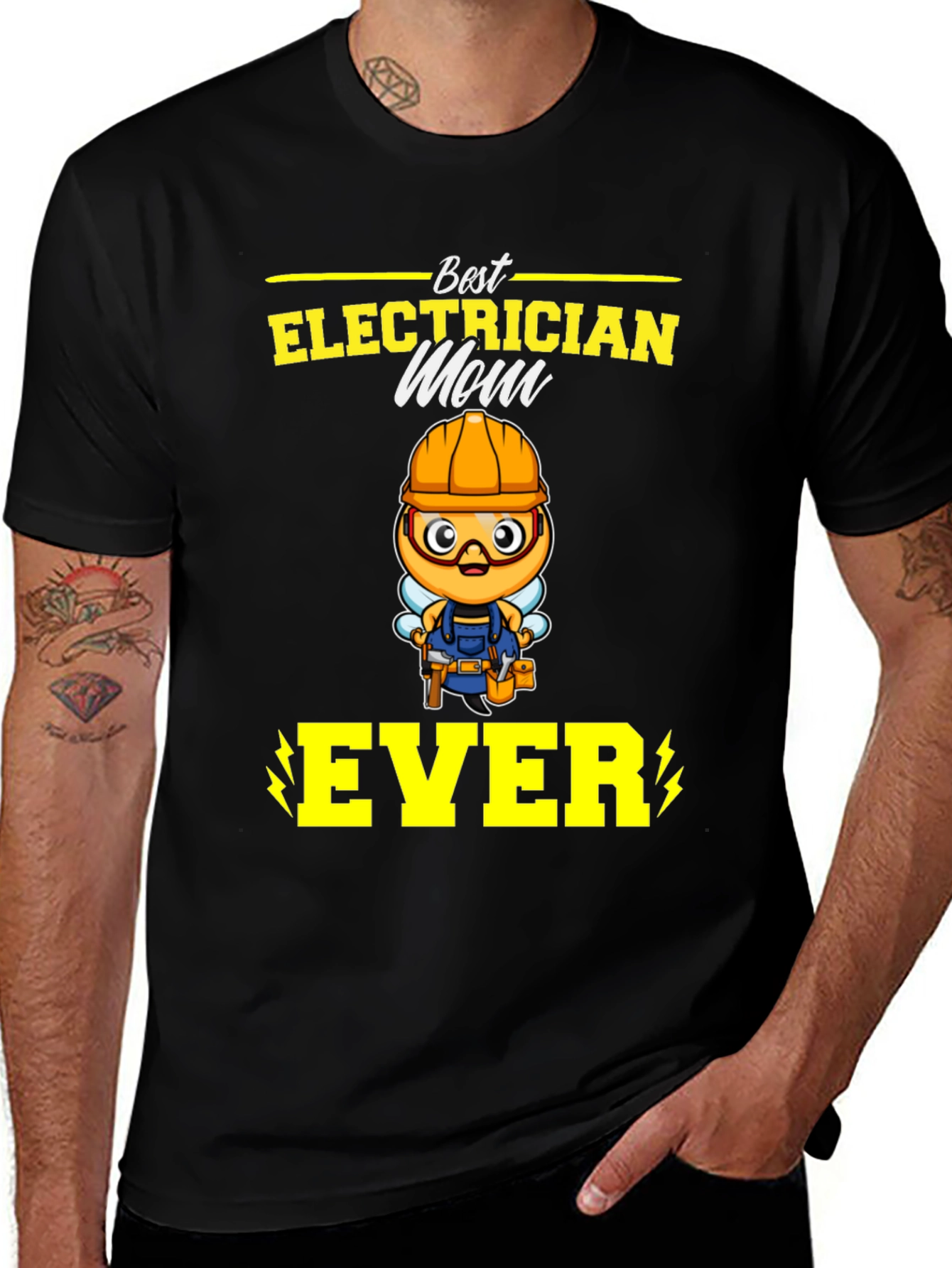 Best Electrician Mom Ever T-Shirt