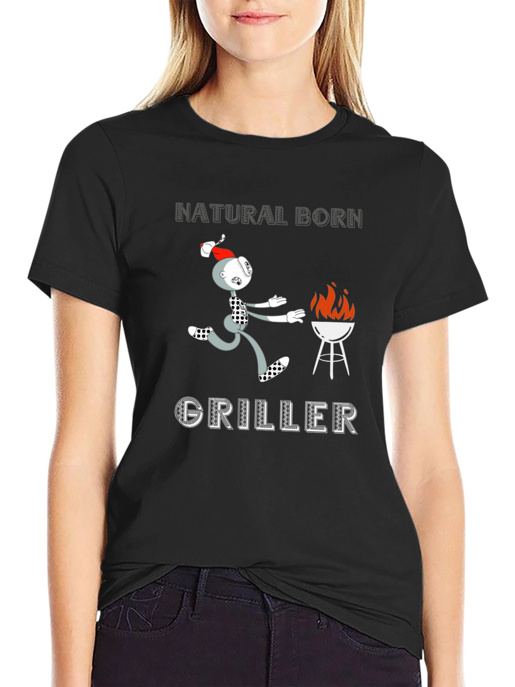 Natural Born Griller Graphic Tee