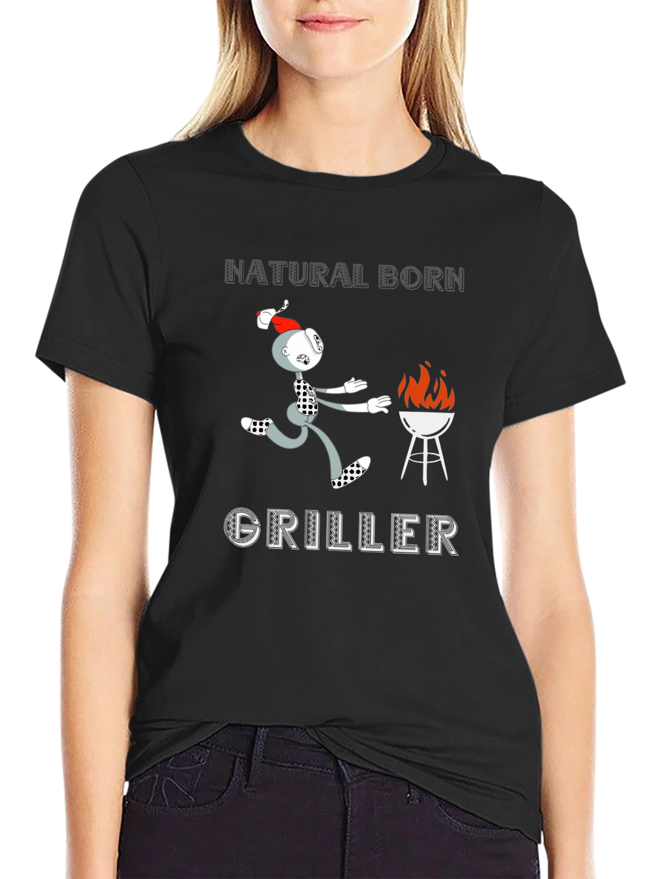 Natural Born Griller Graphic Tee