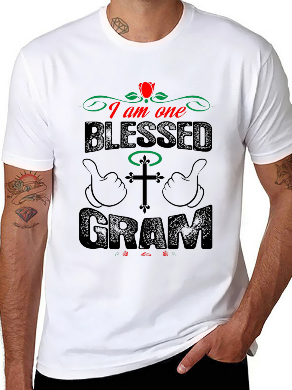 Blessed Gram T-Shirt - Christian Gift