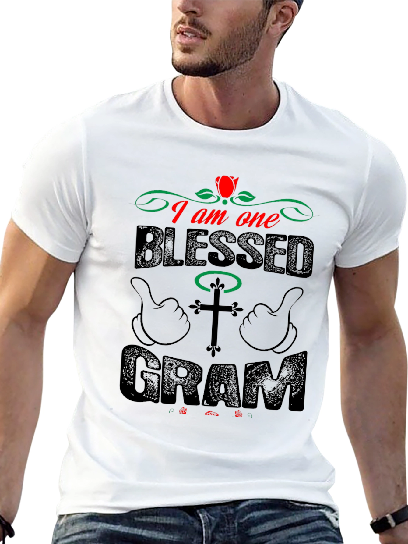 Blessed Gram T-Shirt - Christian Gift