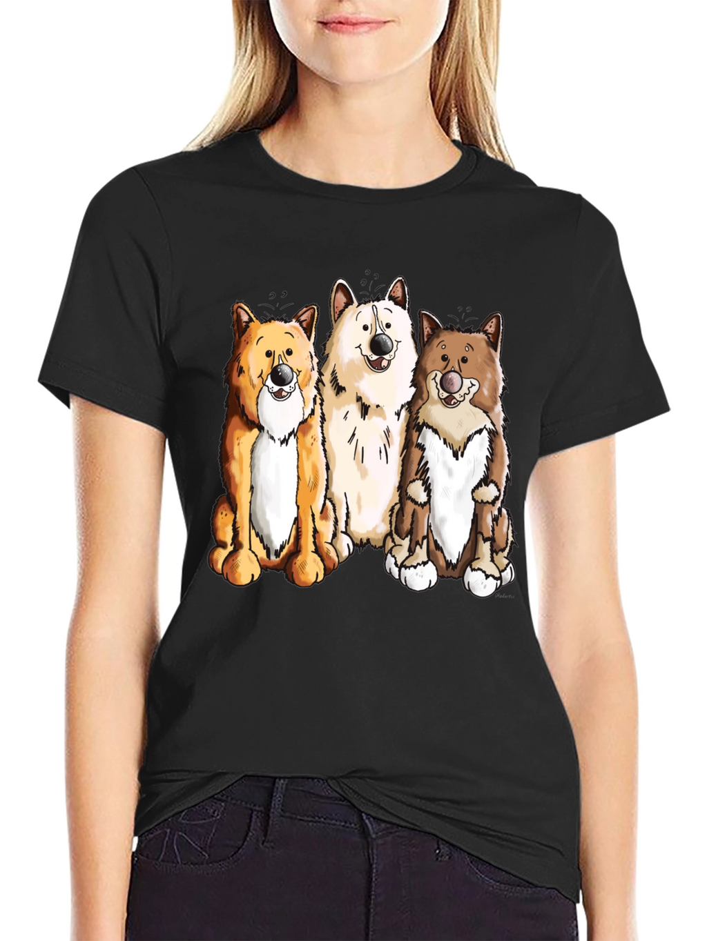 Cartoon Dog T-Shirt
