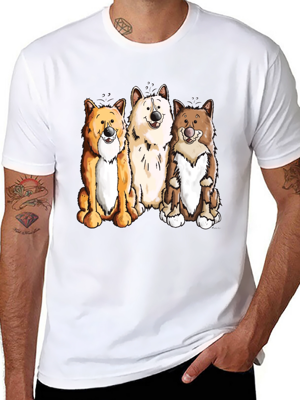 Cartoon Dog T-Shirt