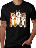Cartoon Dog T-Shirt