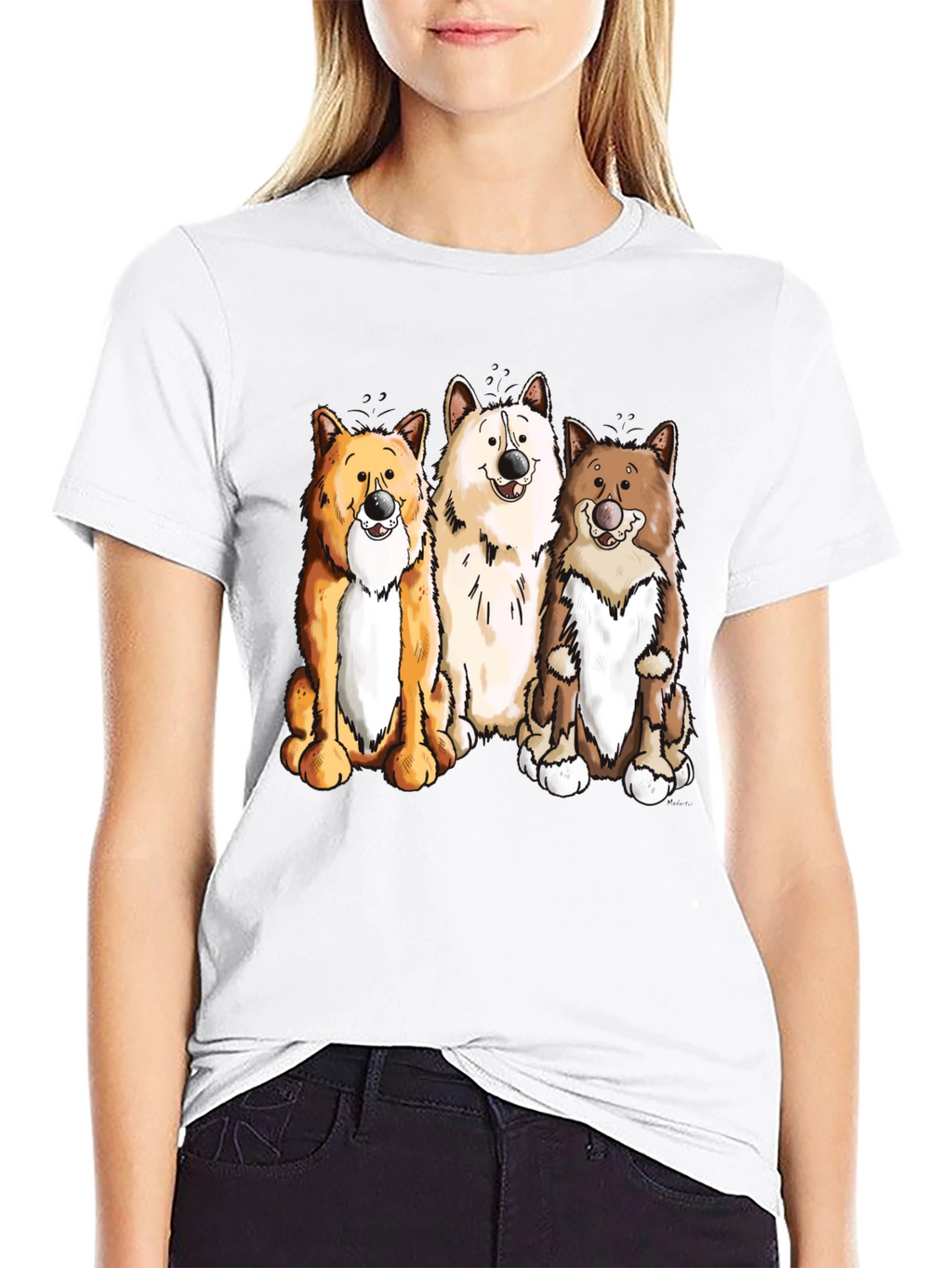 Cartoon Dog T-Shirt