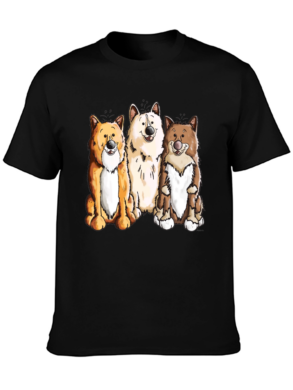 Cartoon Dog T-Shirt