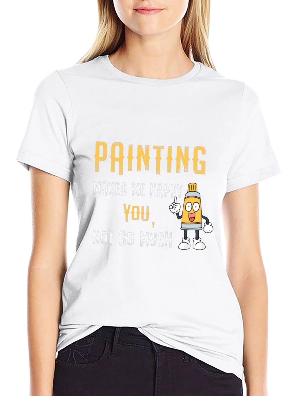 Painting Makes Me Happy T-Shirt