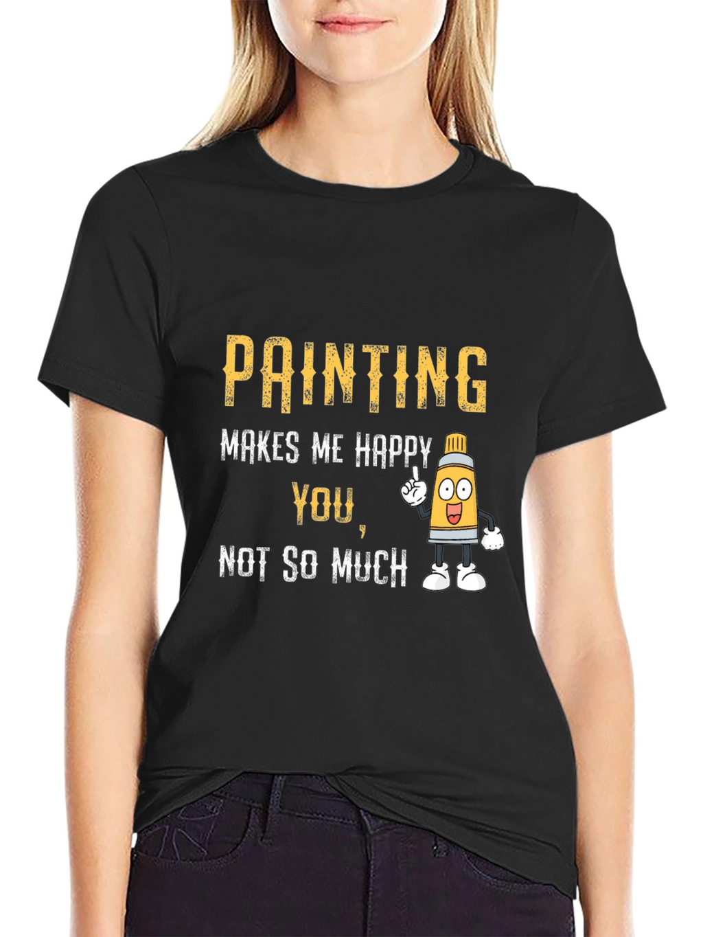 Painting Makes Me Happy T-Shirt