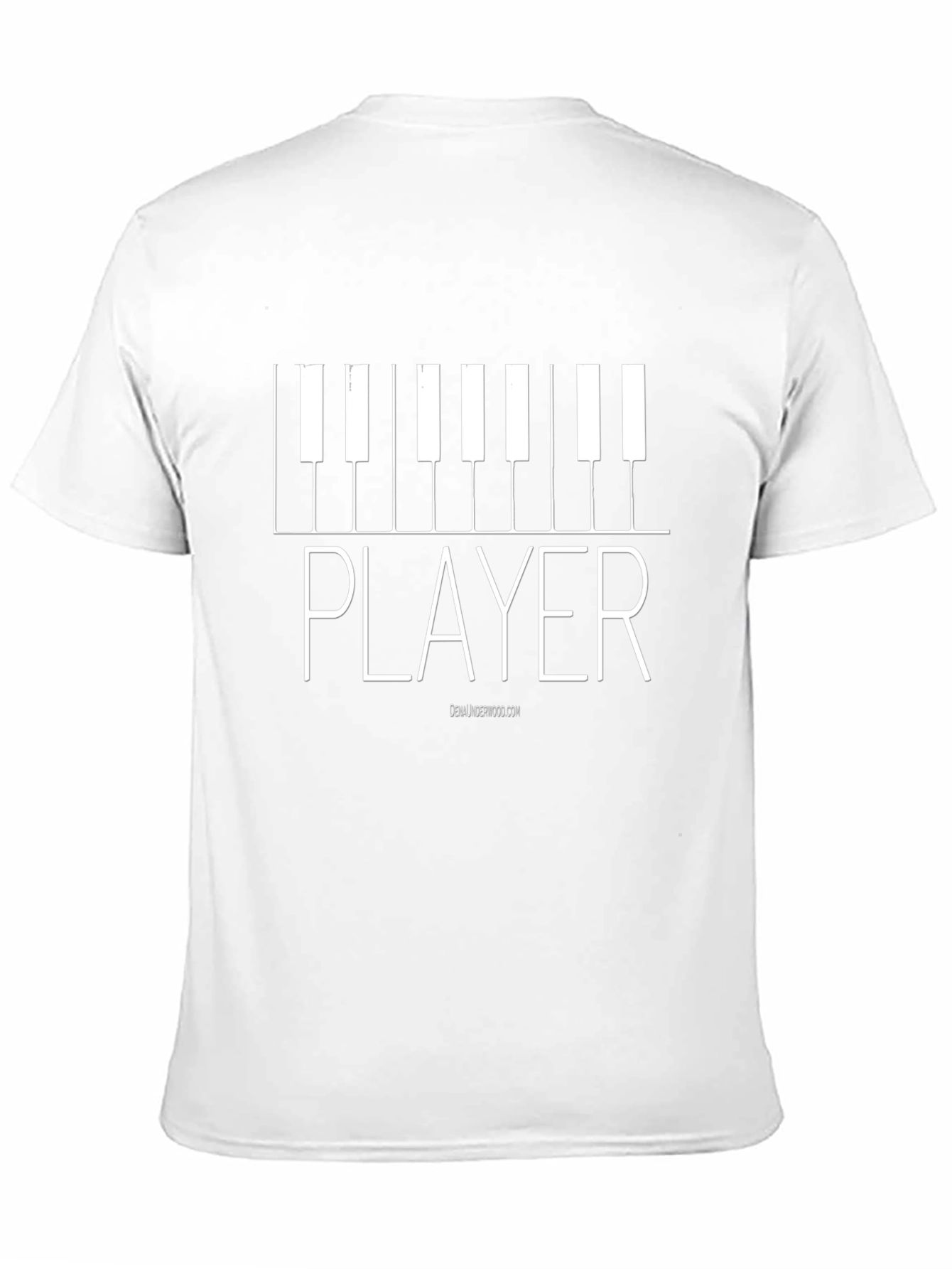 Piano Player Graphic Tee - Musician T-Shirt